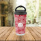 Coral Stainless Steel Travel Cup Lifestyle