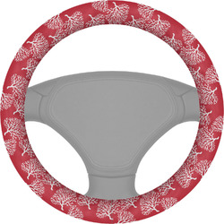 Coral Steering Wheel Cover (Personalized)