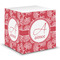 Coral Sticky Note Cube (Personalized)