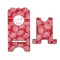 Coral Stylized Phone Stand - Front & Back - Large