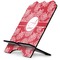 Coral Stylized Tablet Stand - Side View