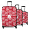 Coral 3 Piece Luggage Set - 20" Carry On, 24" Medium Checked, 28" Large Checked (Personalized)