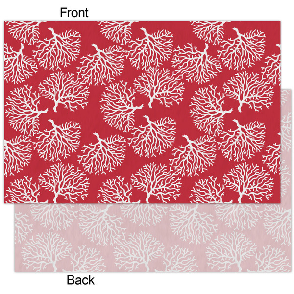 Coral Tissue Paper - Heavyweight - XL - Front & Back