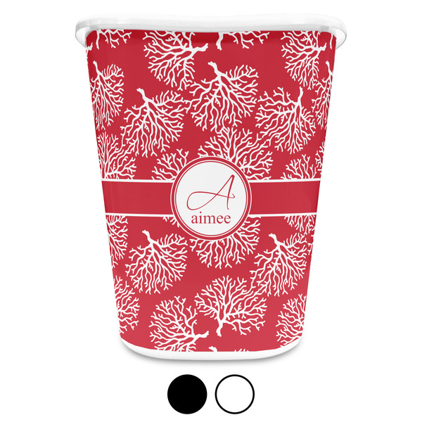 Coral Custom Waste Basket