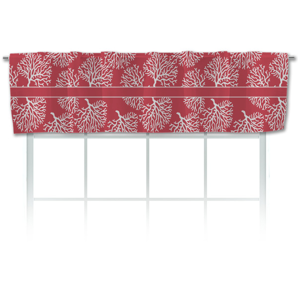 Custom Coral Valance