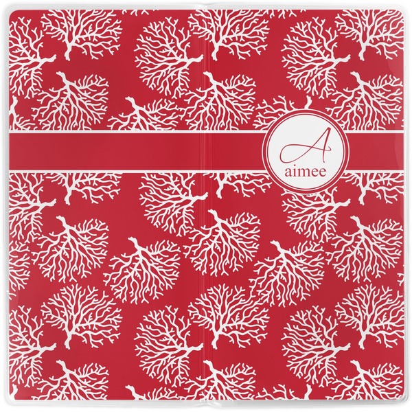 Coral Vinyl Document Wallet - Apvl