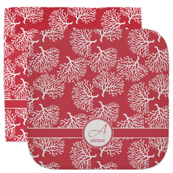 Coral Facecloth / Wash Cloth (Personalized)