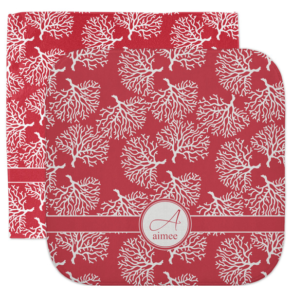 Custom Coral Facecloth / Wash Cloth (Personalized)