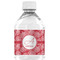 Coral Water Bottle Label - Single Front