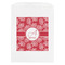 Coral White Treat Bag - Front View