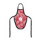 Coral Wine Bottle Apron - FRONT/APPROVAL