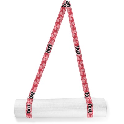 Coral Yoga Mat Strap (Personalized)