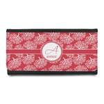 Coral Leatherette Ladies Wallet (Personalized)