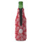 Coral Zipper Bottle Cooler - BACK (bottle)