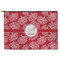Coral Zipper Pouch - Large - 12.5"x8.5" (Personalized)
