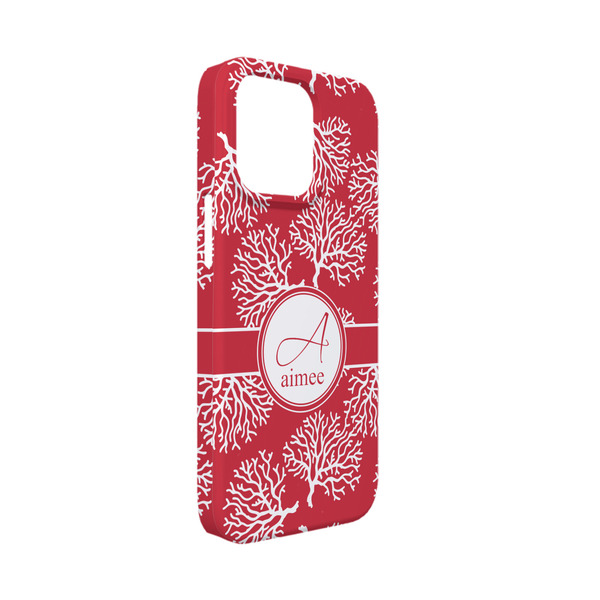 Custom Coral iPhone Case - Plastic - iPhone 13 Mini (Personalized)