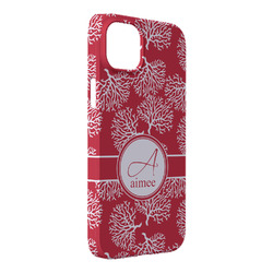 Coral iPhone Case - Plastic - iPhone 14 Pro Max (Personalized)