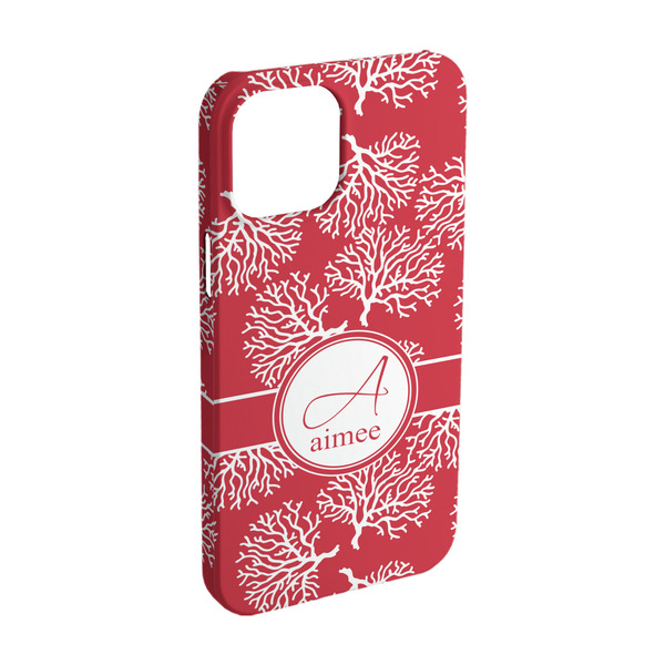 Custom Coral iPhone Case - Plastic - iPhone 15 (Personalized)