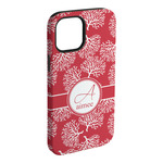 Coral iPhone Case - Rubber Lined - iPhone 15 Plus (Personalized)