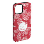 Coral iPhone Case - Rubber Lined - iPhone 15 Pro Max (Personalized)