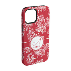 Coral iPhone Case - Rubber Lined - iPhone 15 Pro (Personalized)