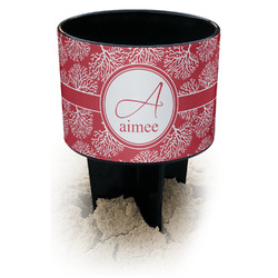 Coral Black Beach Spiker Drink Holder (Personalized)