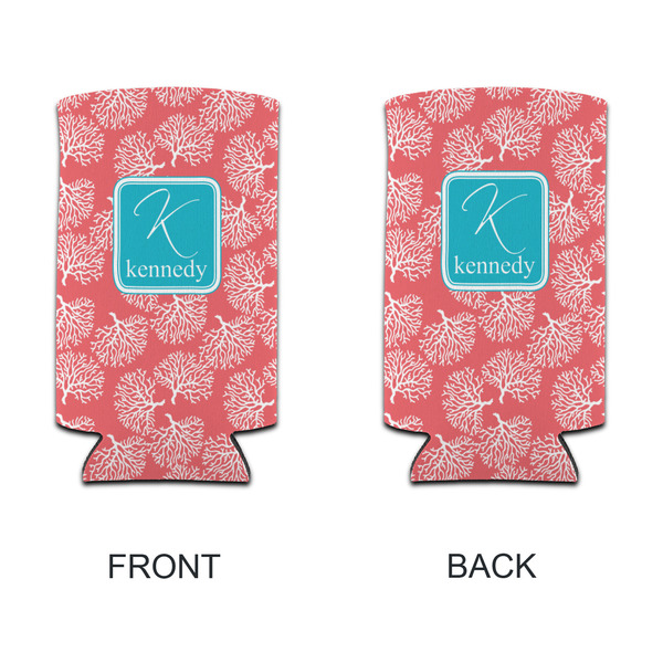 Coral & Teal 12oz Tall Can Sleeve - APPROVAL