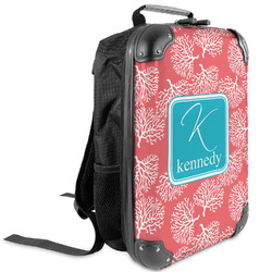 Coral & Teal Kids Hard Shell Backpack (Personalized)