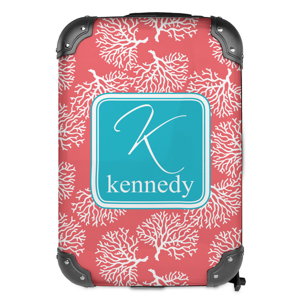 Coral & Teal 13" Hard Shell Backpacks - FRONT