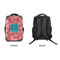 Coral & Teal 15" Backpack - APPROVAL