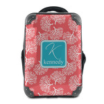 Coral & Teal 15" Hard Shell Backpack (Personalized)