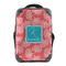 Coral & Teal 15" Hard Shell Backpack (Personalized)