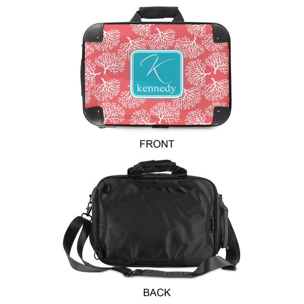 Coral & Teal 15" Hard Shell Briefcase - APPROVAL