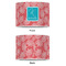 Coral & Teal 16" Drum Lampshade - APPROVAL (Poly Film)