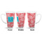 Coral & Teal 16 Oz Latte Mug - Approval