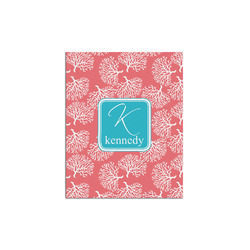 Coral & Teal Poster - Multiple Sizes (Personalized)