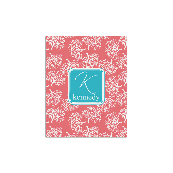 Custom Coral & Teal Posters - Matte - 16x20 (Personalized)