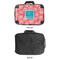 Coral & Teal 18" Laptop Briefcase - APPROVAL