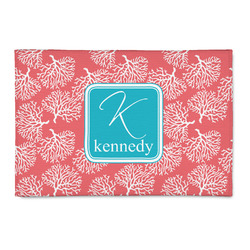 Coral & Teal 2' x 3' Indoor Area Rug (Personalized)