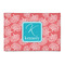 Coral & Teal Patio Rug (Personalized)