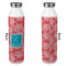 Coral & Teal 20oz Water Bottles - Full Print - Approval