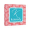 Coral & Teal Canvas Print - 8x8 (Personalized)