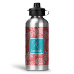 Coral & Teal Water Bottles - 20 oz - Aluminum (Personalized)
