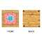 Coral & Teal Bamboo Trivet with 6" Tile - APPROVAL