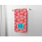 Coral & Teal Bath Towel - LIFESTYLE