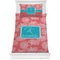 Coral & Teal Bedding Set (Twin)