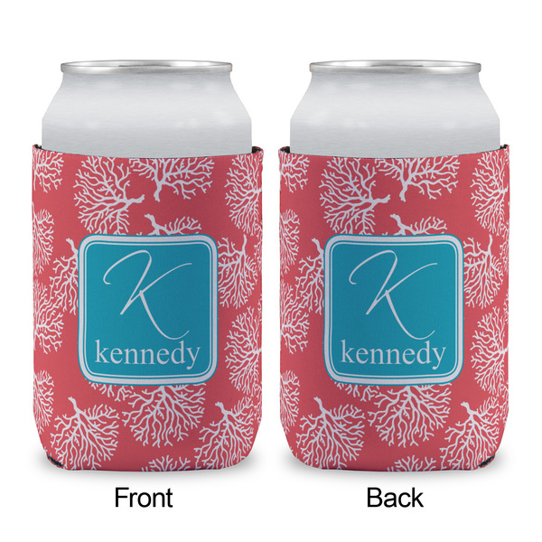 Coral & Teal Can Sleeve - APPROVAL (single)