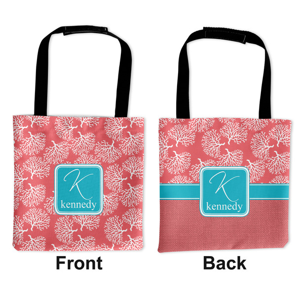 Coral & Teal Car Bag - Apvl