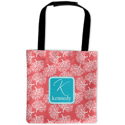 Coral & Teal Auto Back Seat Organizer Bag (Personalized)