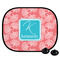 Coral & Teal Car Side Window Sun Shade (Personalized)